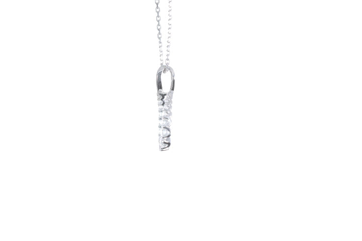 Pear Shaped Diamond Pendant