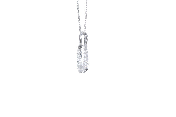 Pear Shaped Diamond Pendant
