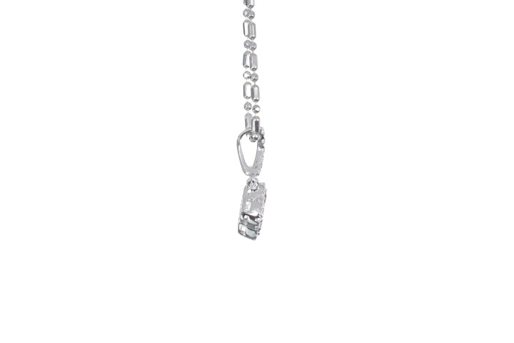 Mini Ruby and Diamond Pendant