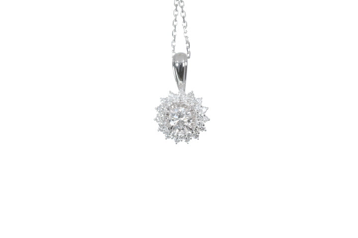 Star-Shaped Diamond Pendant