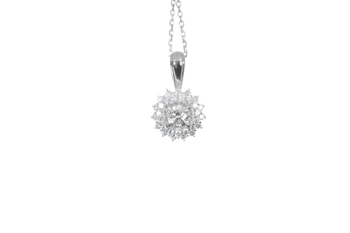 Star-Shaped Diamond Pendant