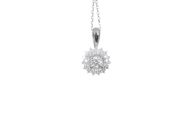 Star-Shaped Diamond Pendant