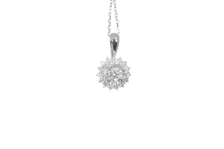 Star-Shaped Diamond Pendant