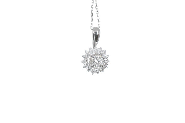 Star-Shaped Diamond Pendant
