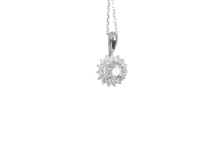 Star-Shaped Diamond Pendant