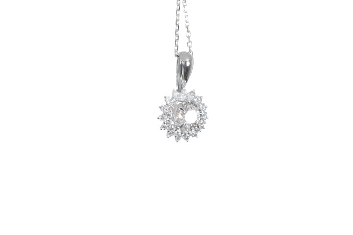 Star-Shaped Diamond Pendant