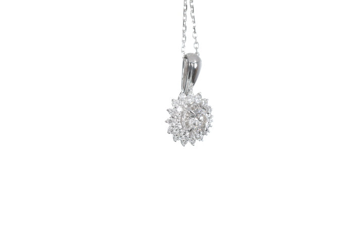 Star-Shaped Diamond Pendant