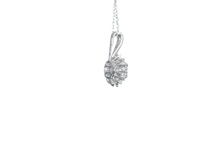 Star-Shaped Diamond Pendant
