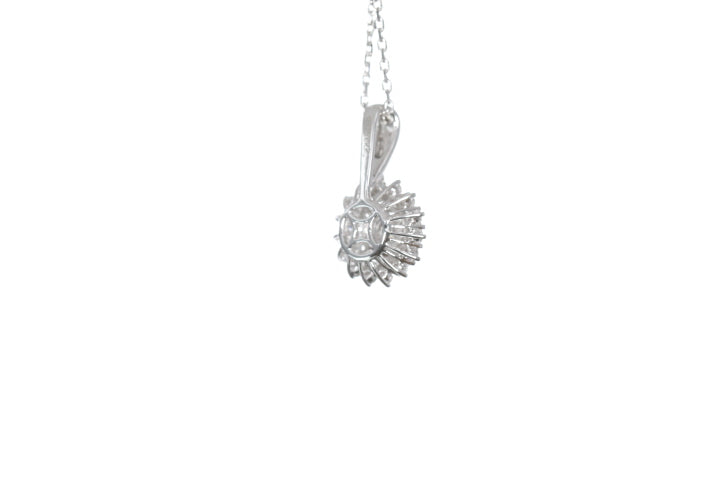 Star-Shaped Diamond Pendant