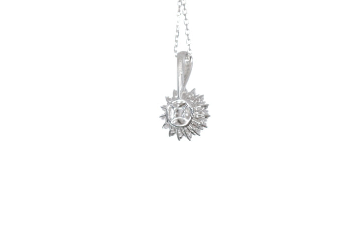 Star-Shaped Diamond Pendant