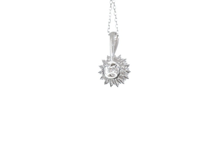 Star-Shaped Diamond Pendant