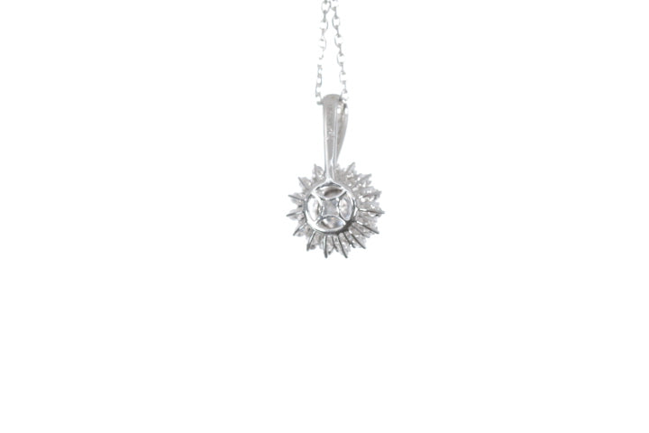 Star-Shaped Diamond Pendant