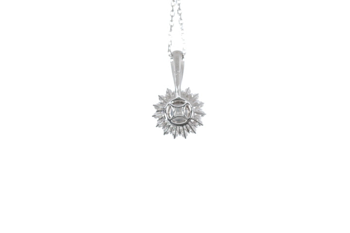Star-Shaped Diamond Pendant