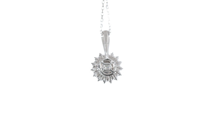 Star-Shaped Diamond Pendant