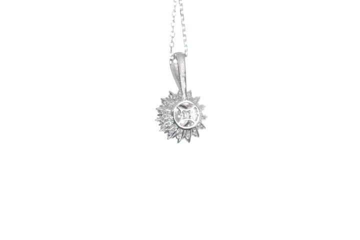 Star-Shaped Diamond Pendant