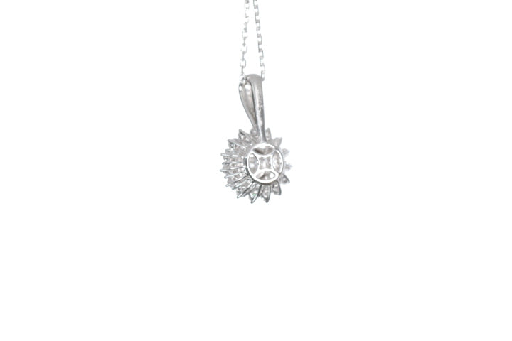 Star-Shaped Diamond Pendant