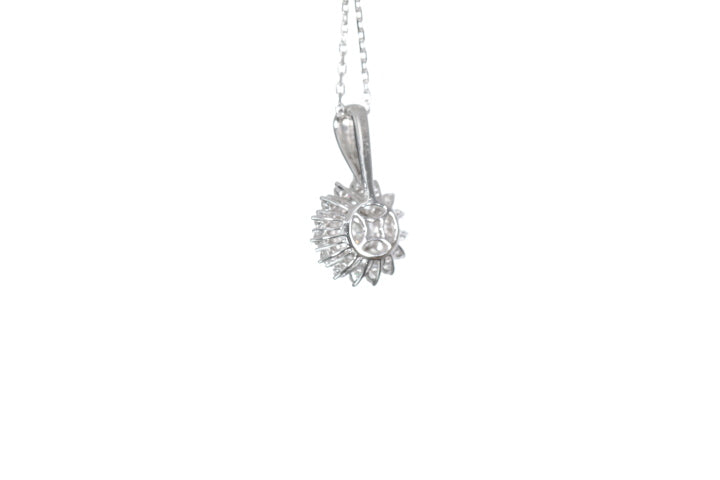 Star-Shaped Diamond Pendant
