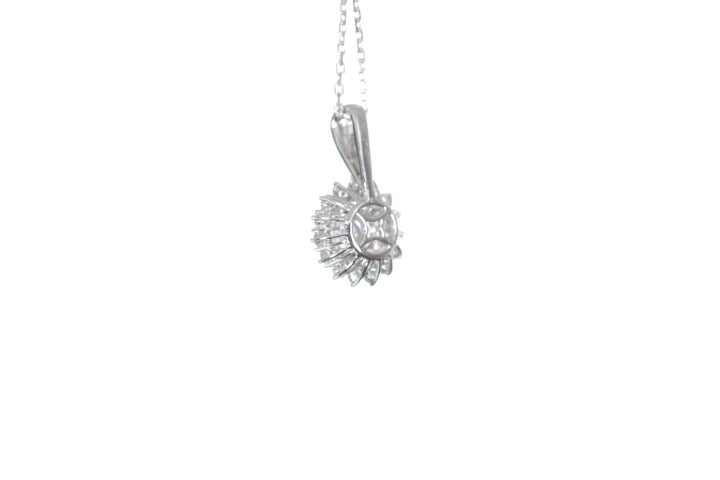 Star-Shaped Diamond Pendant