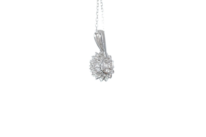 Star-Shaped Diamond Pendant