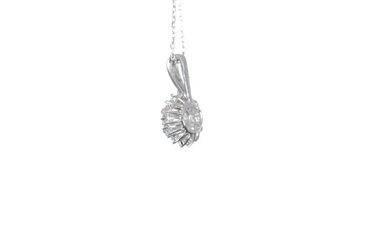 Star-Shaped Diamond Pendant