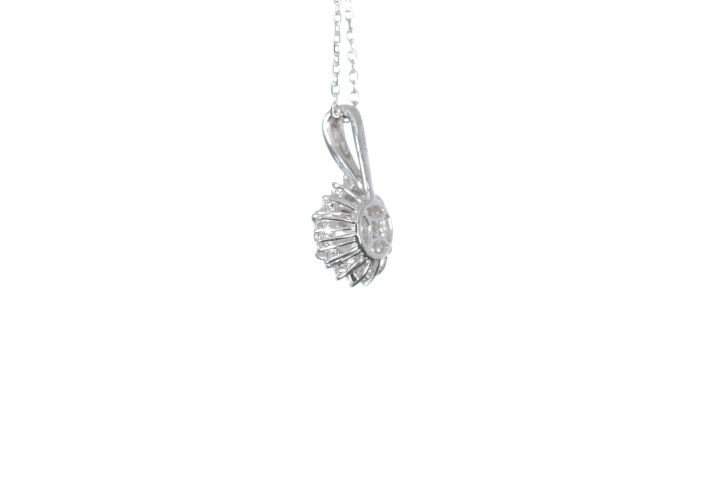 Star-Shaped Diamond Pendant