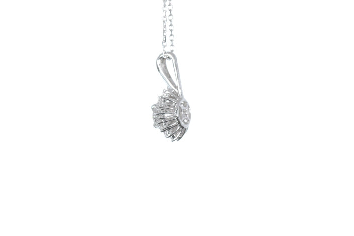 Star-Shaped Diamond Pendant