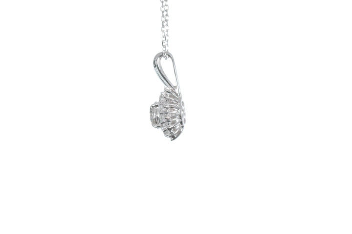 Star-Shaped Diamond Pendant