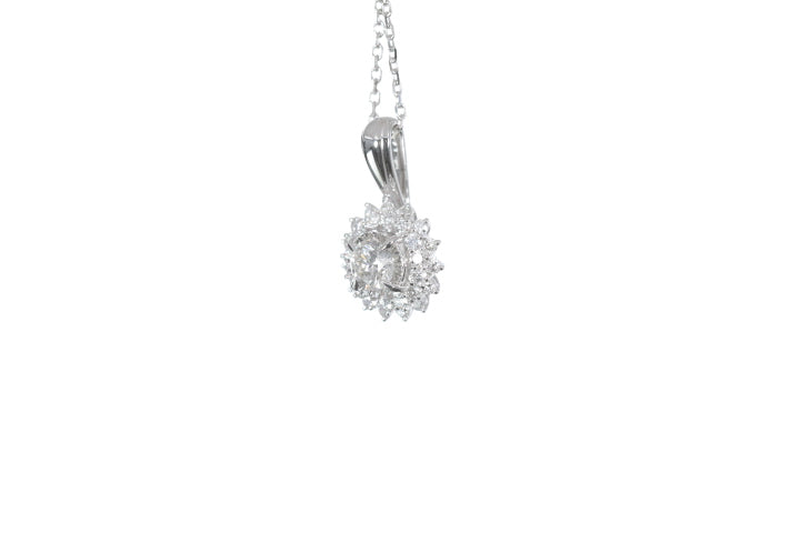 Star-Shaped Diamond Pendant
