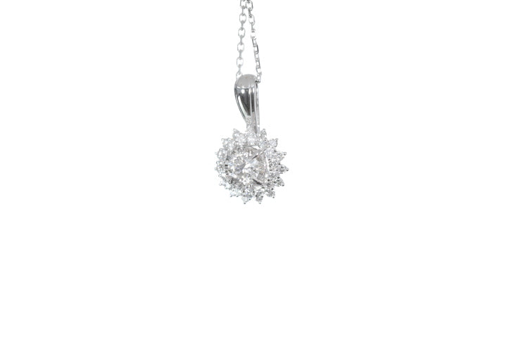 Star-Shaped Diamond Pendant