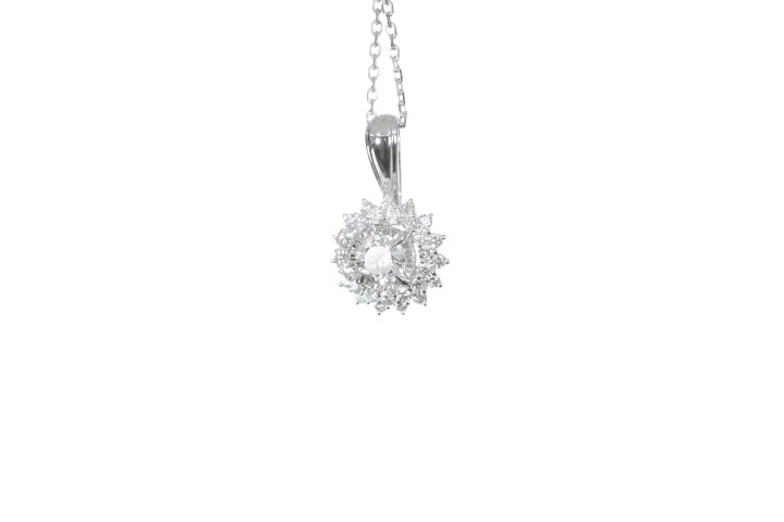 Star-Shaped Diamond Pendant