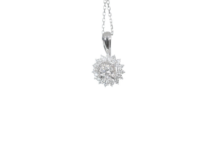 Star-Shaped Diamond Pendant
