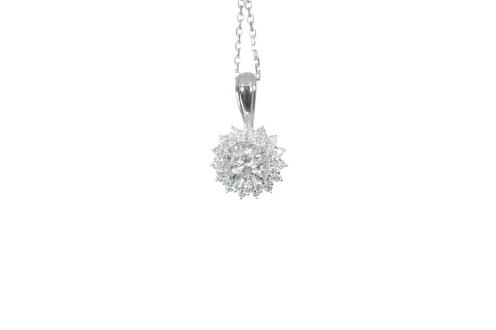 Star-Shaped Diamond Pendant