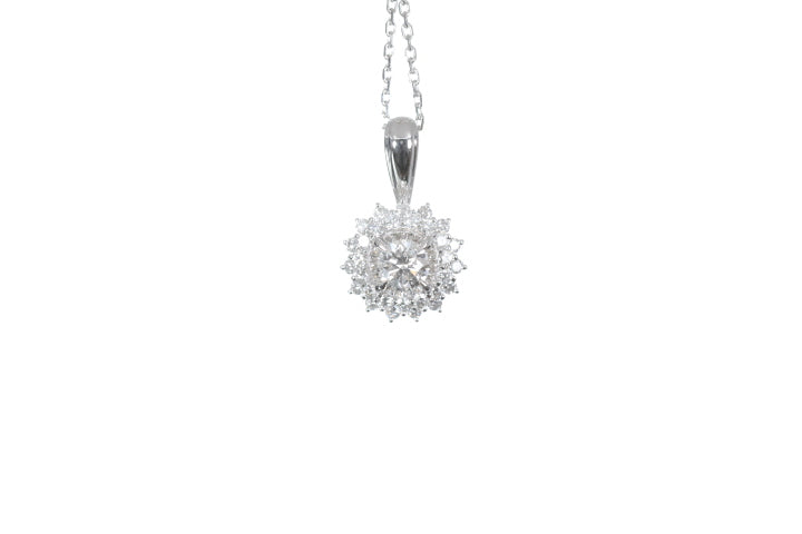 Star-Shaped Diamond Pendant