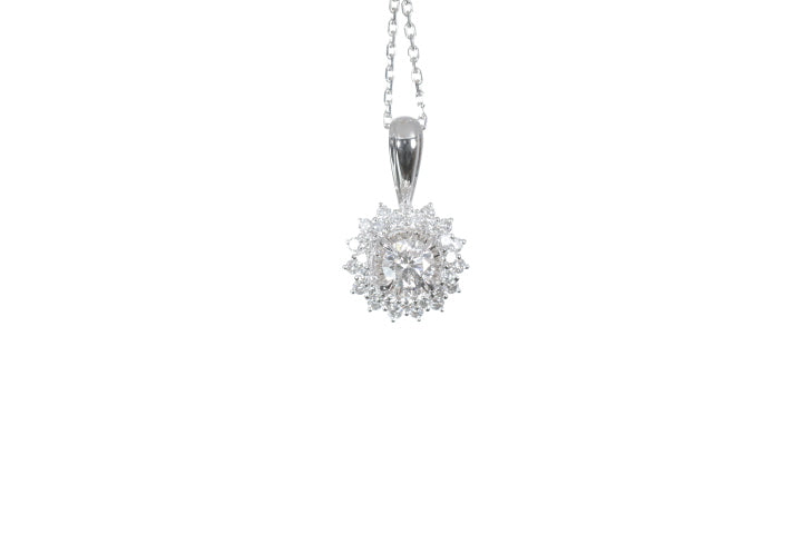 Star-Shaped Diamond Pendant
