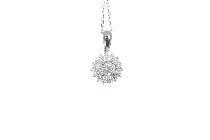 Star-Shaped Diamond Pendant