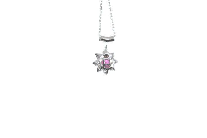 Small Starburst Ruby Pendant