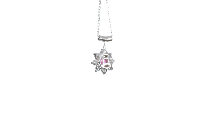 Small Starburst Ruby Pendant