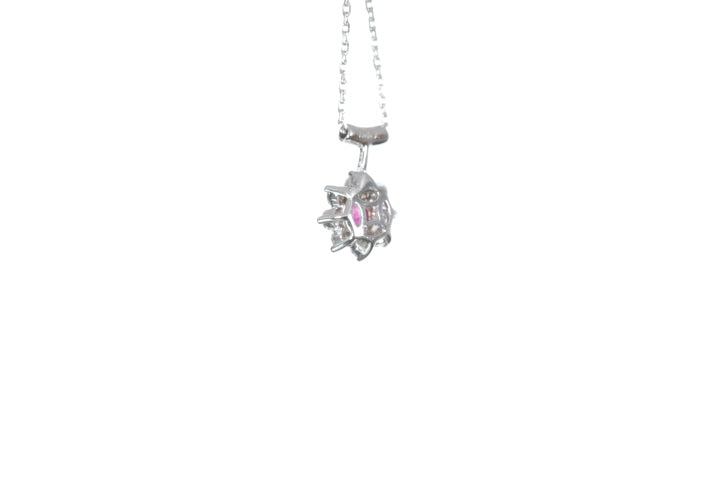 Small Starburst Ruby Pendant