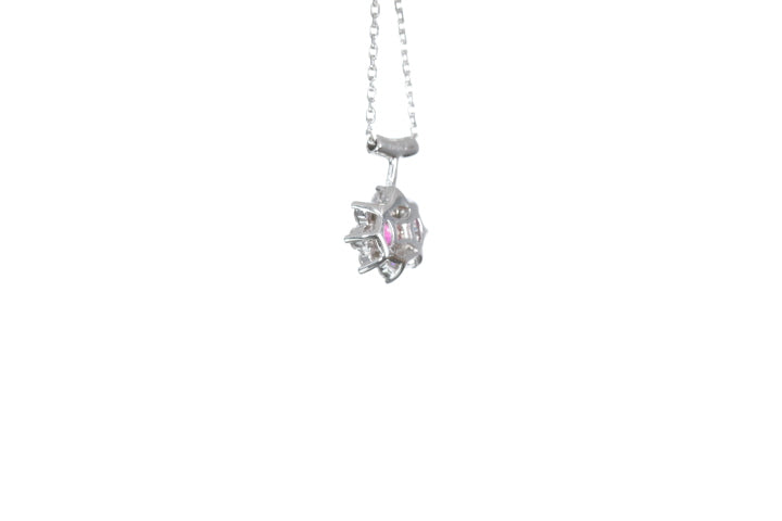 Small Starburst Ruby Pendant