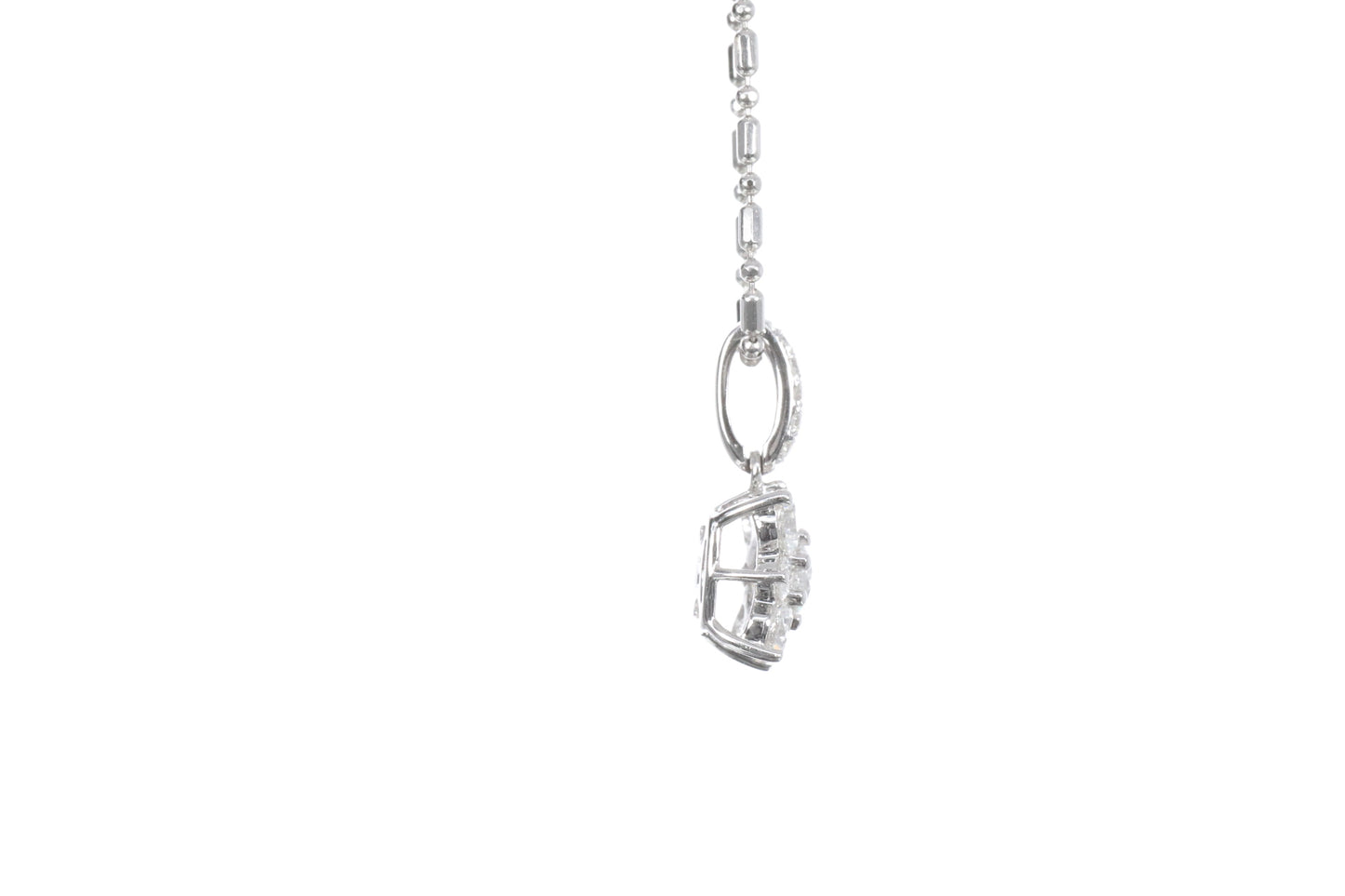 Snowflake Diamond Pendant