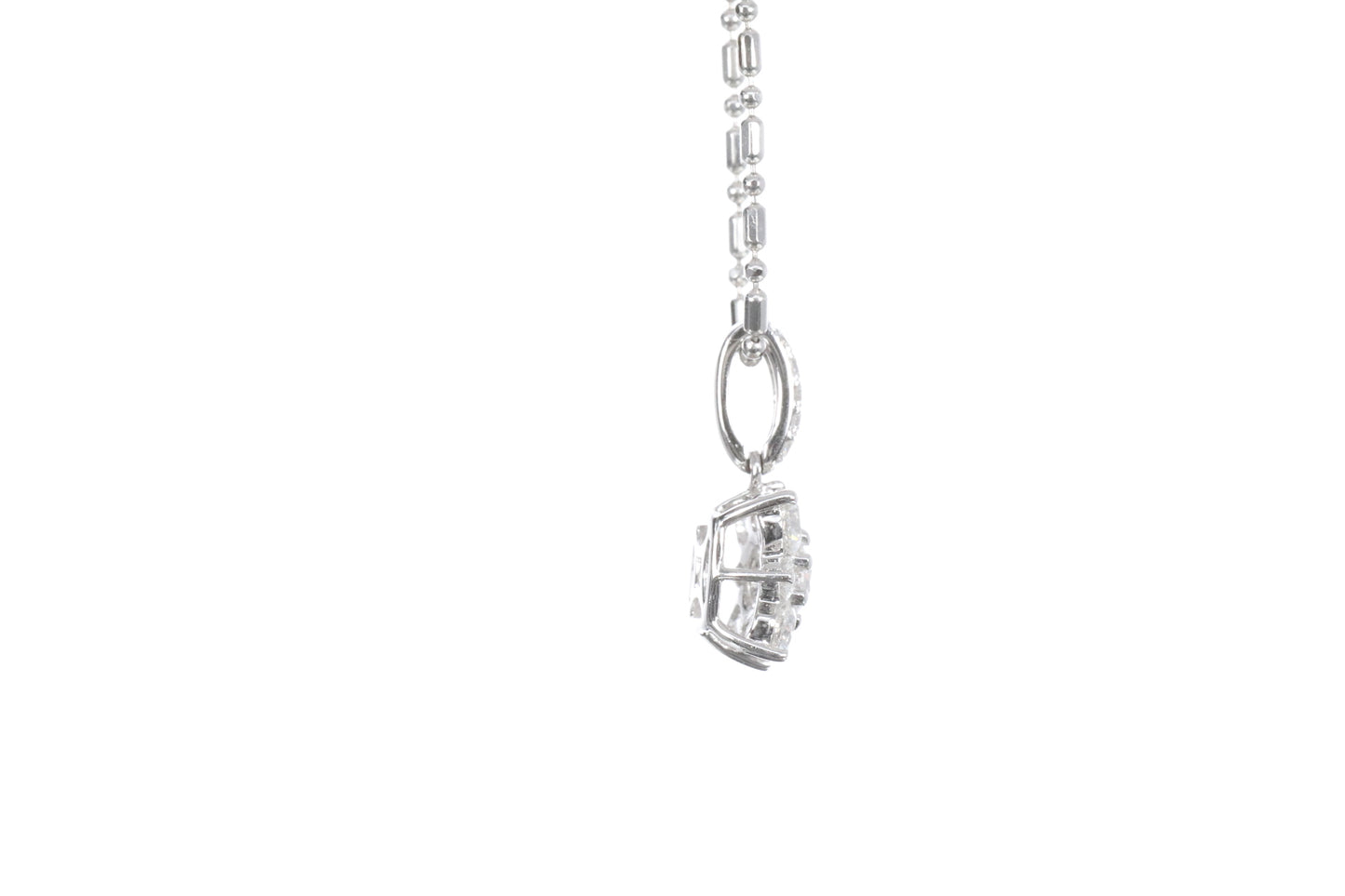 Snowflake Diamond Pendant