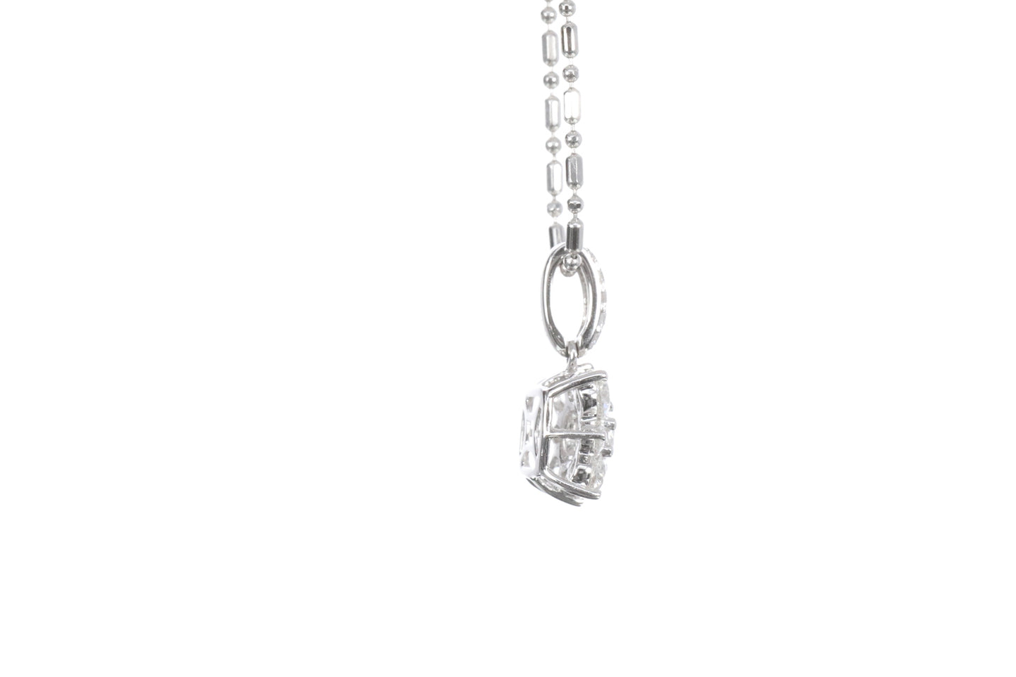 Snowflake Diamond Pendant