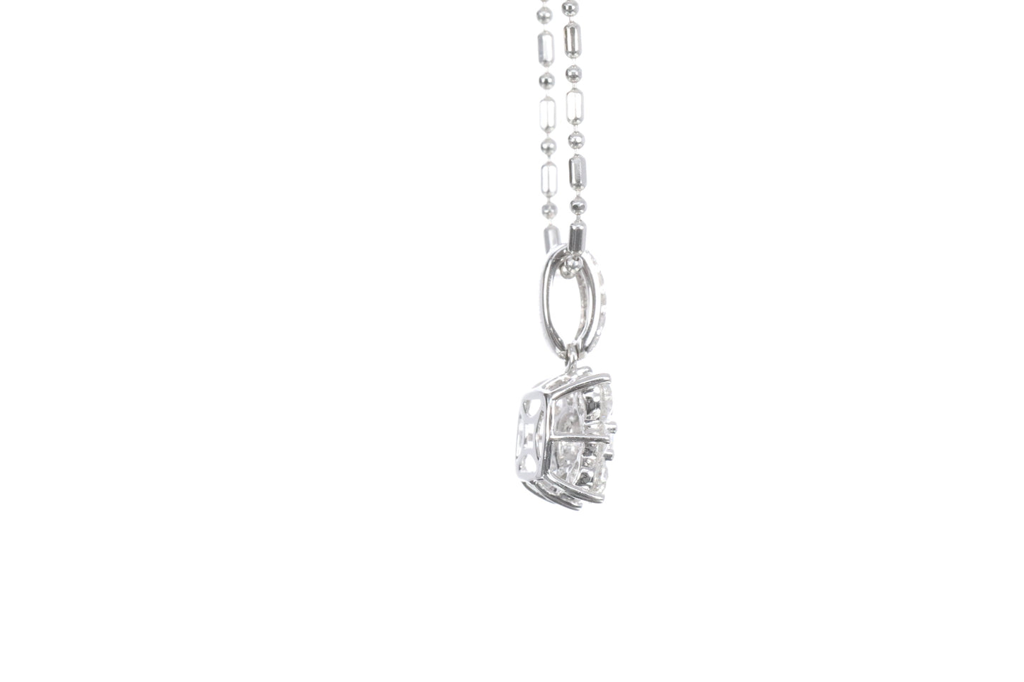 Snowflake Diamond Pendant