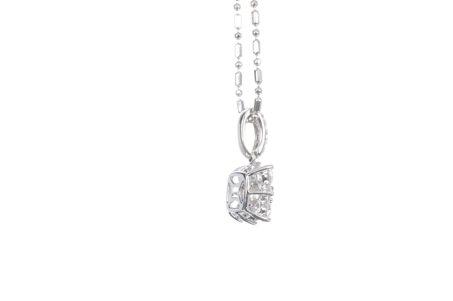 Snowflake Diamond Pendant
