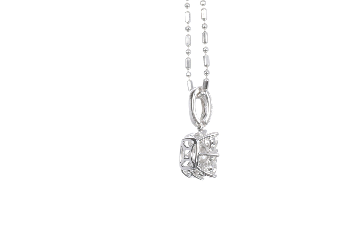 Snowflake Diamond Pendant