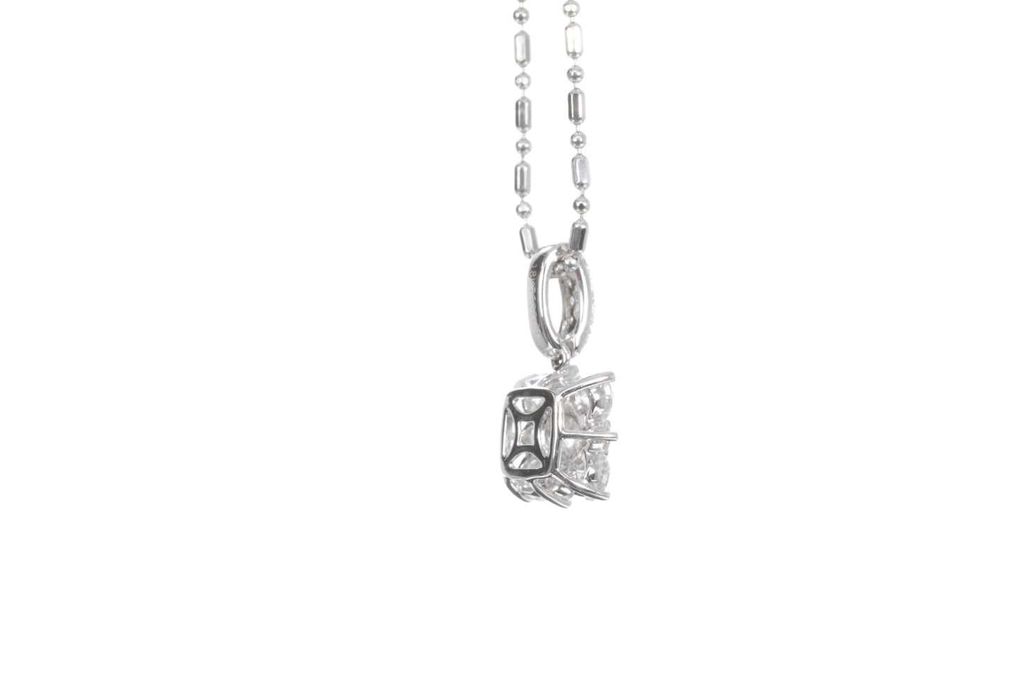 Snowflake Diamond Pendant