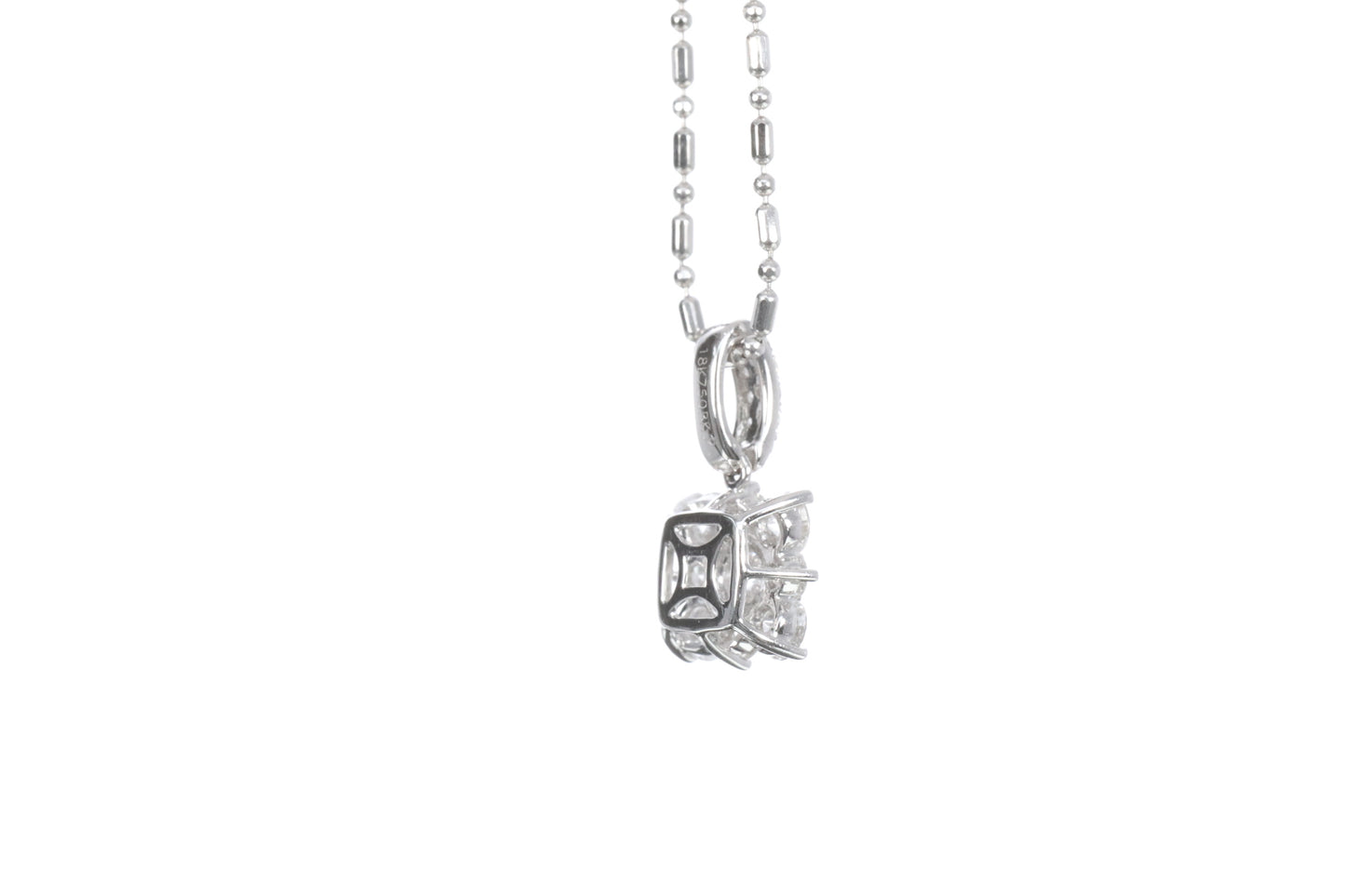 Snowflake Diamond Pendant
