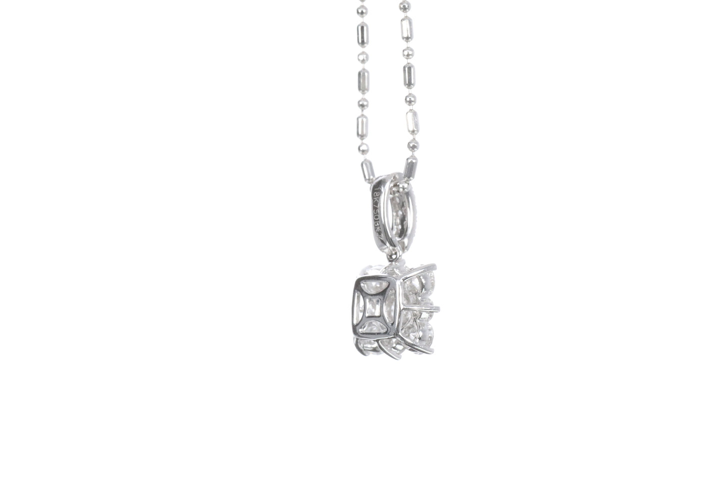 Snowflake Diamond Pendant