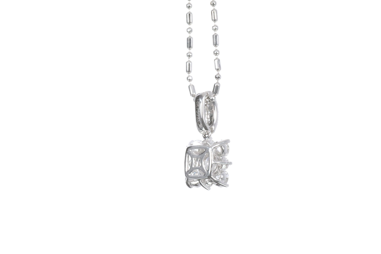 Snowflake Diamond Pendant