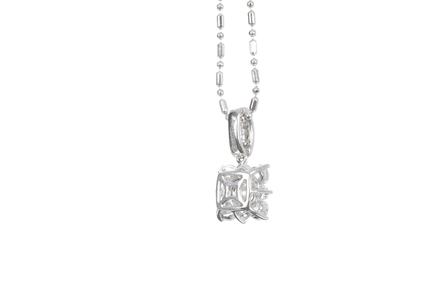 Snowflake Diamond Pendant